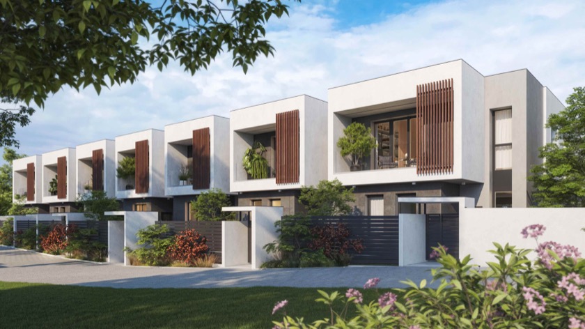 Render residenze eco-sostenibili