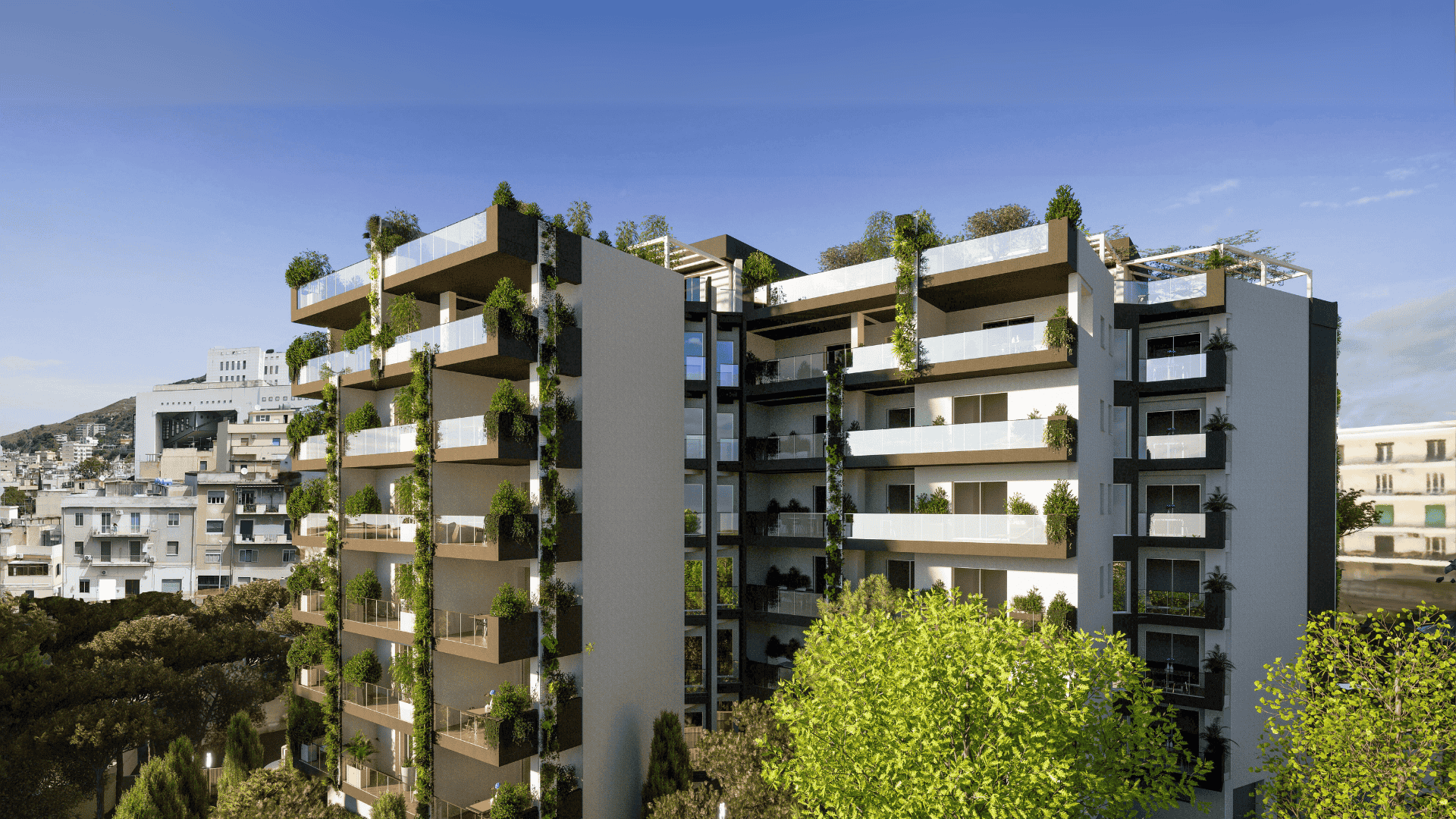 Interno appartamento contemporaneo luminoso